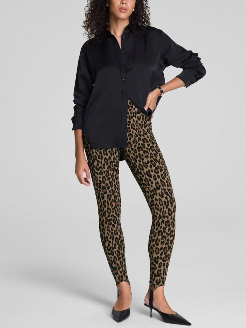 NWT Spanx Ponte Stirrup Leggings Size S Tall